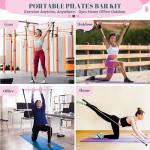 Pilates Bar Kit with Resistance Bands - Portable Fitness