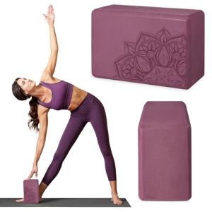Gaiam Soft Foam Yoga Block - Athenian Blush