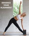 Trideer Soft Non-Slip Yoga Blocks 2-Pack