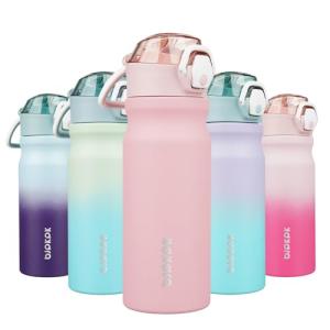 Light Pink Insulated Stainless Steel Water Bottle 18oz