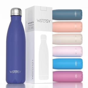 Watersy 17oz Insulated Stainless Steel Water Bottle