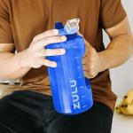 ZULU 64oz Half Gallon Water Bottle with Straw