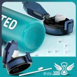 32oz Motivational Water Bottle with Straw