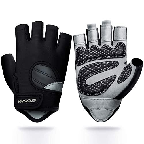 VINSGUIR Lightweight Workout Gloves for All Sports