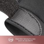 adidas Adjustable Fingerless Weight Lifting Gloves - Pink