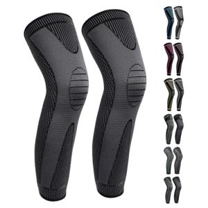 Compression Leg Sleeves for Knee and Swelling Relief