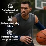 Compression Arm Sleeves for Sports and Recovery