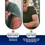 ARMORAY Arm Sleeves for Sports (Black, 4 Pairs)