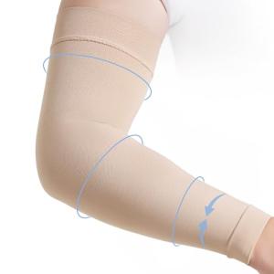 Compression Arm Sleeves for Lymphedema Relief, Large