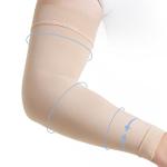 Compression Arm Sleeves for Lymphedema Relief, Large
