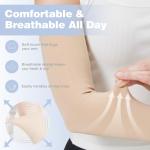Compression Arm Sleeves for Lymphedema Relief, Large