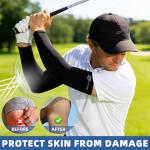 BHYTAKI 6 Pairs Compression Arm Sleeves