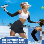 BHYTAKI 6 Pairs Compression Arm Sleeves