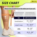 Calf Compression Sleeves for Pain Relief and Support
