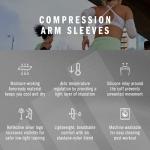 adidas Aeroready Compression Arm Sleeves - L/XL