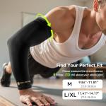 Copper Compression Arm Sleeves for Sports and Recovery