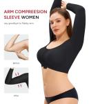 Nebility Women's Arm Compression Sleeve Shaper