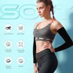 UV Protection Compression Arm Sleeves for Sports