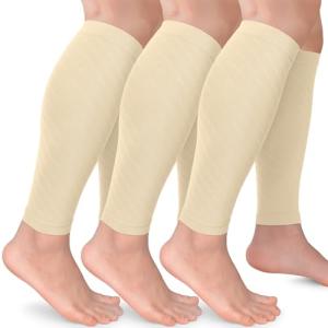 3 Pack Calf Compression Sleeves for Pain Relief