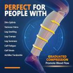 3 Pack Calf Compression Sleeves for Pain Relief