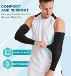 HiRui Arm Compression Sleeves - UV Protection & Support