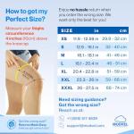 Modvel Knee Brace Compression Sleeve 2 Pack