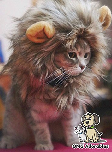 OMG Adorables Lion Mane Costume for Felines