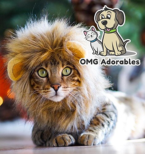 OMG Adorables Lion Mane Costume for Felines
