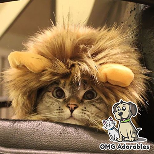 OMG Adorables Lion Mane Costume for Felines