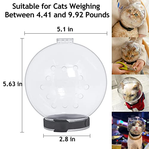 Muzzle for Cats - Transparent, Breathable, Adjustable