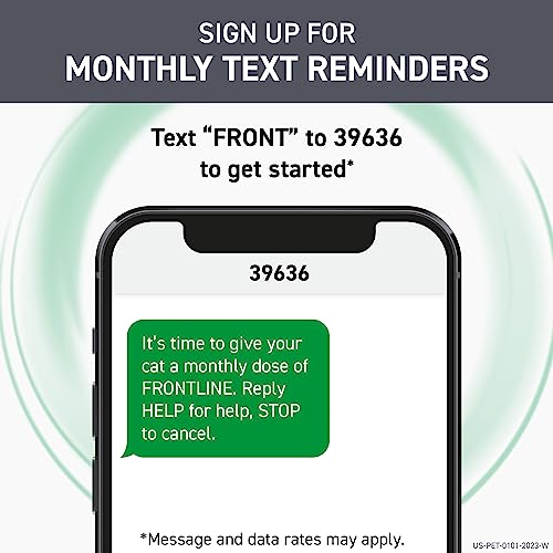 FRONTLINE Plus Cat Flea & Tick Treatment, 3 Doses