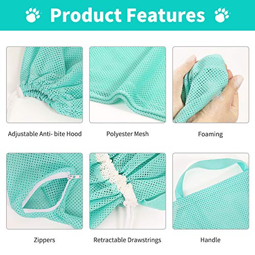 YLONG Cat Grooming Bag for Bathing and Nail Trimming