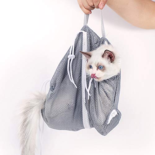 YLONG Cat Grooming Bag for Bathing and Nail Trimming
