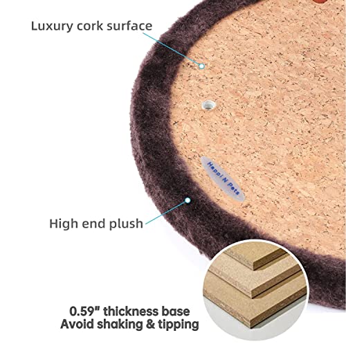 Cat Arch Self Groomer with Scratching Pad and Toy