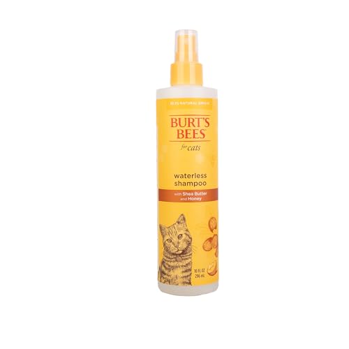 Burt's Bees Cat Waterless Shampoo Spray | Apple & Honey, 10oz