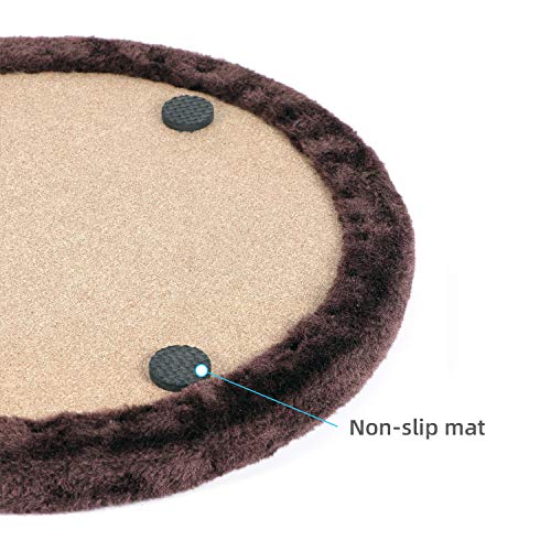 Cat Arch Self Groomer with Scratching Pad and Toy