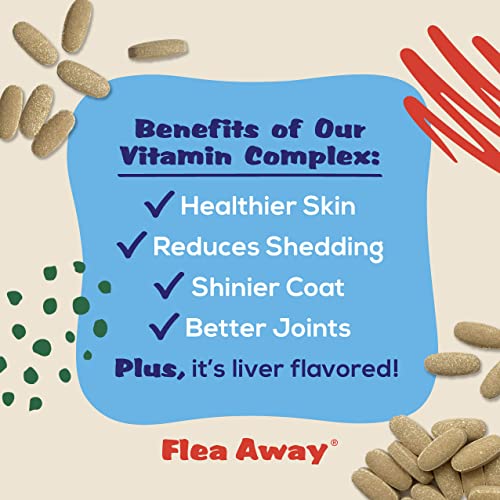 Flea Away Natural Chewable Tablets for Cats