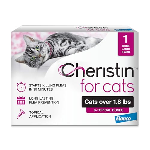 Fast-acting Cheristin Flea Prevention for Cats - 6 Dose