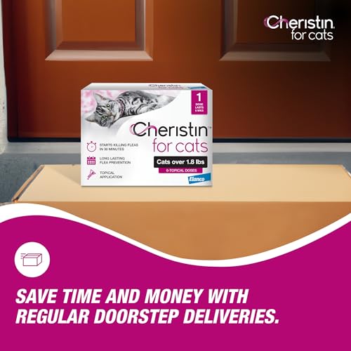 Fast-acting Cheristin Flea Prevention for Cats - 6 Dose