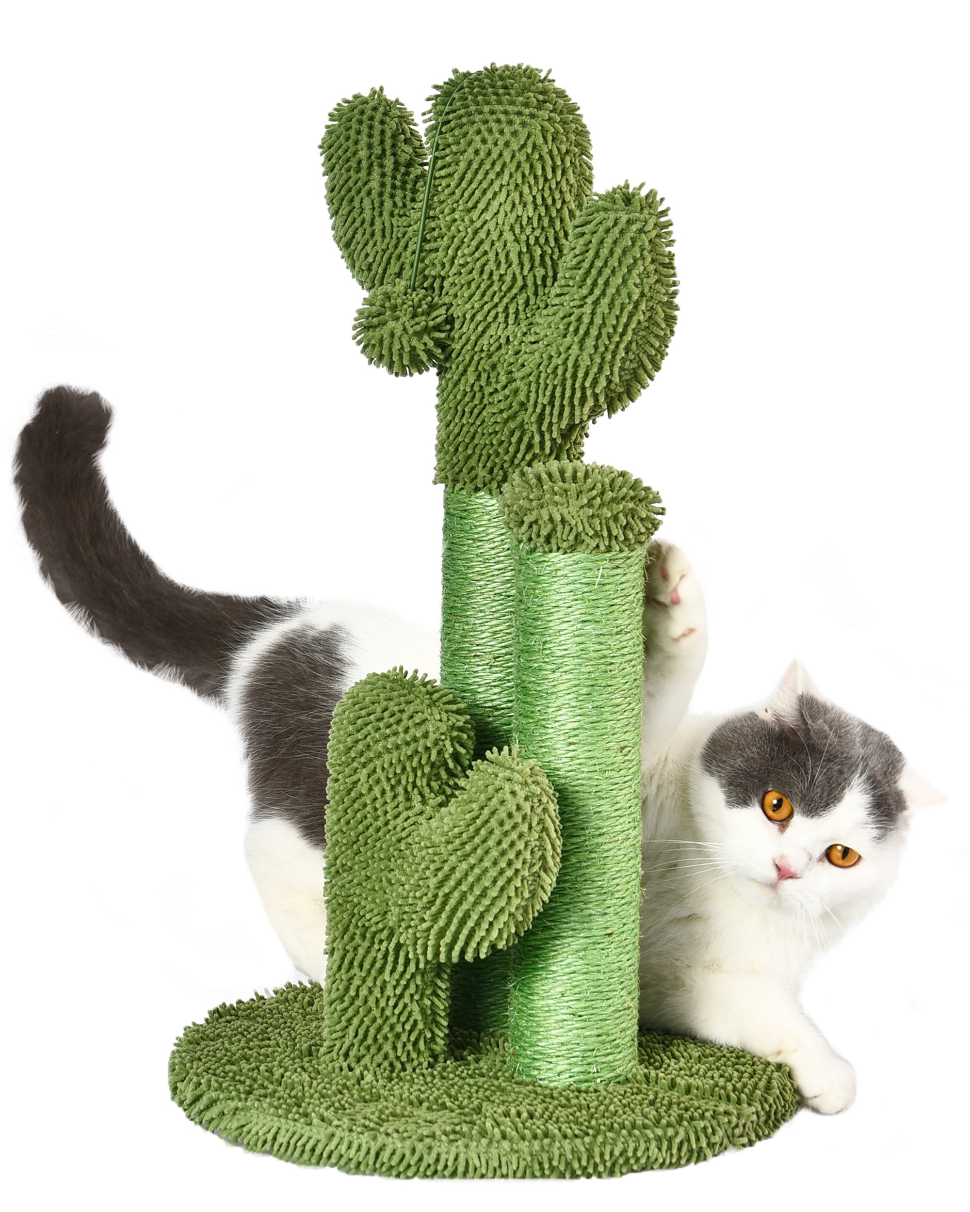 Cactus Cat Scratching Post with Toy