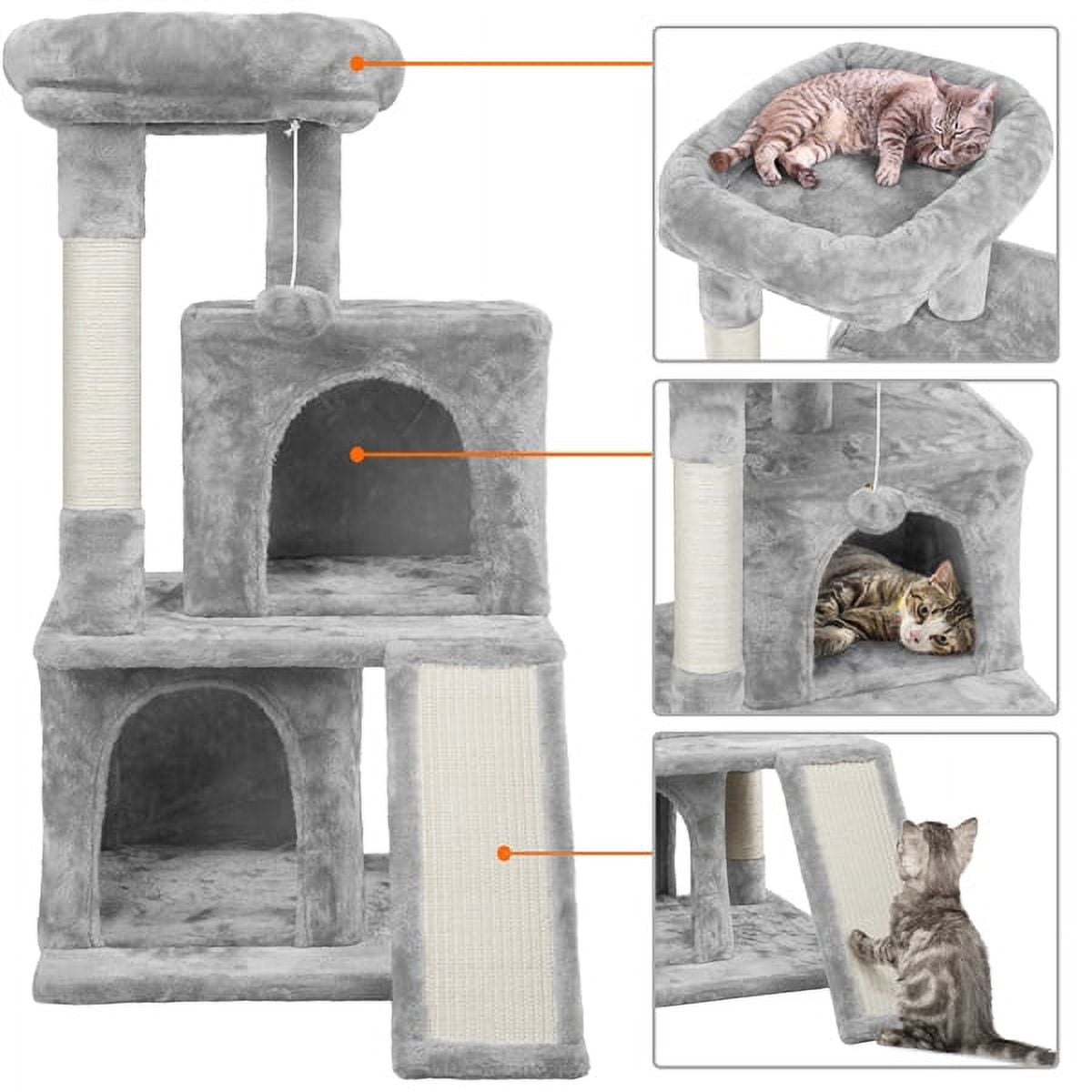 Cat Tree with Condo & Scratching Post