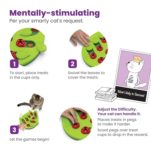 Interactive Cat Treat Puzzle by Petstages