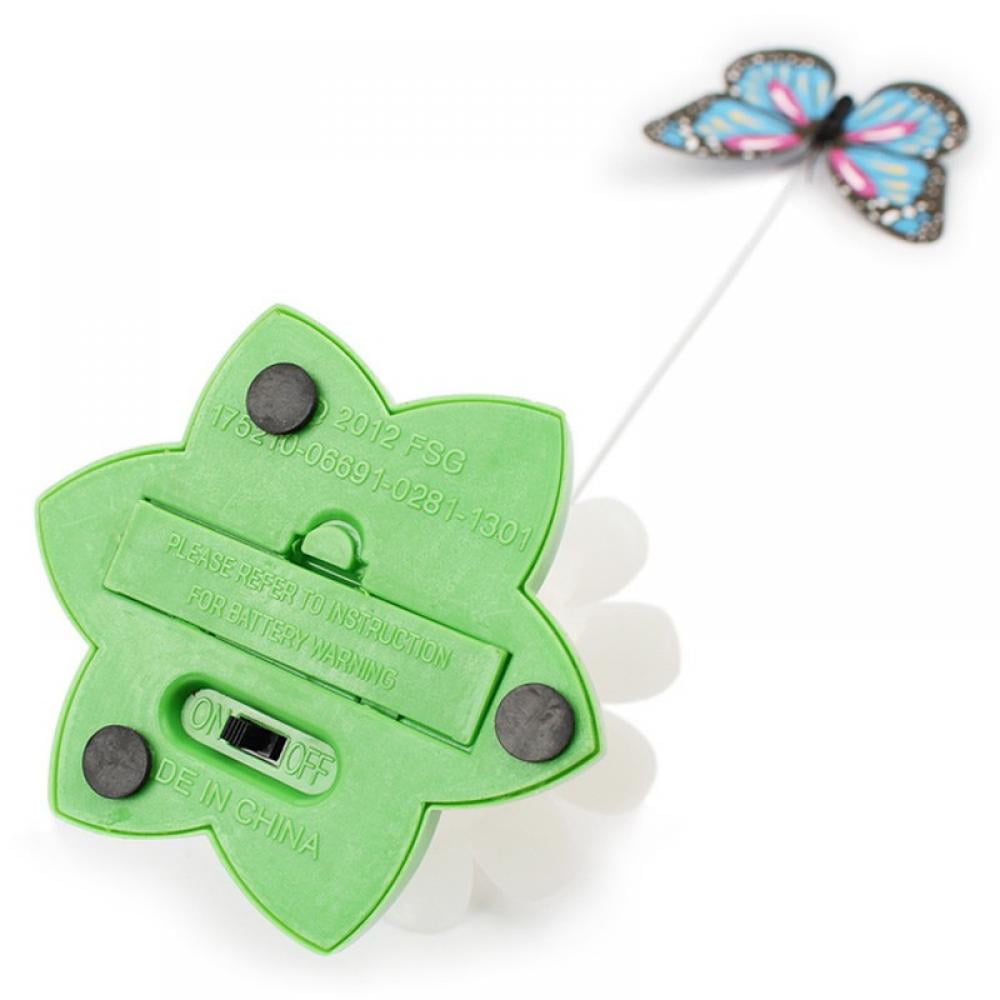 Indoor Cat Electronic Butterfly Toy - Interacts!