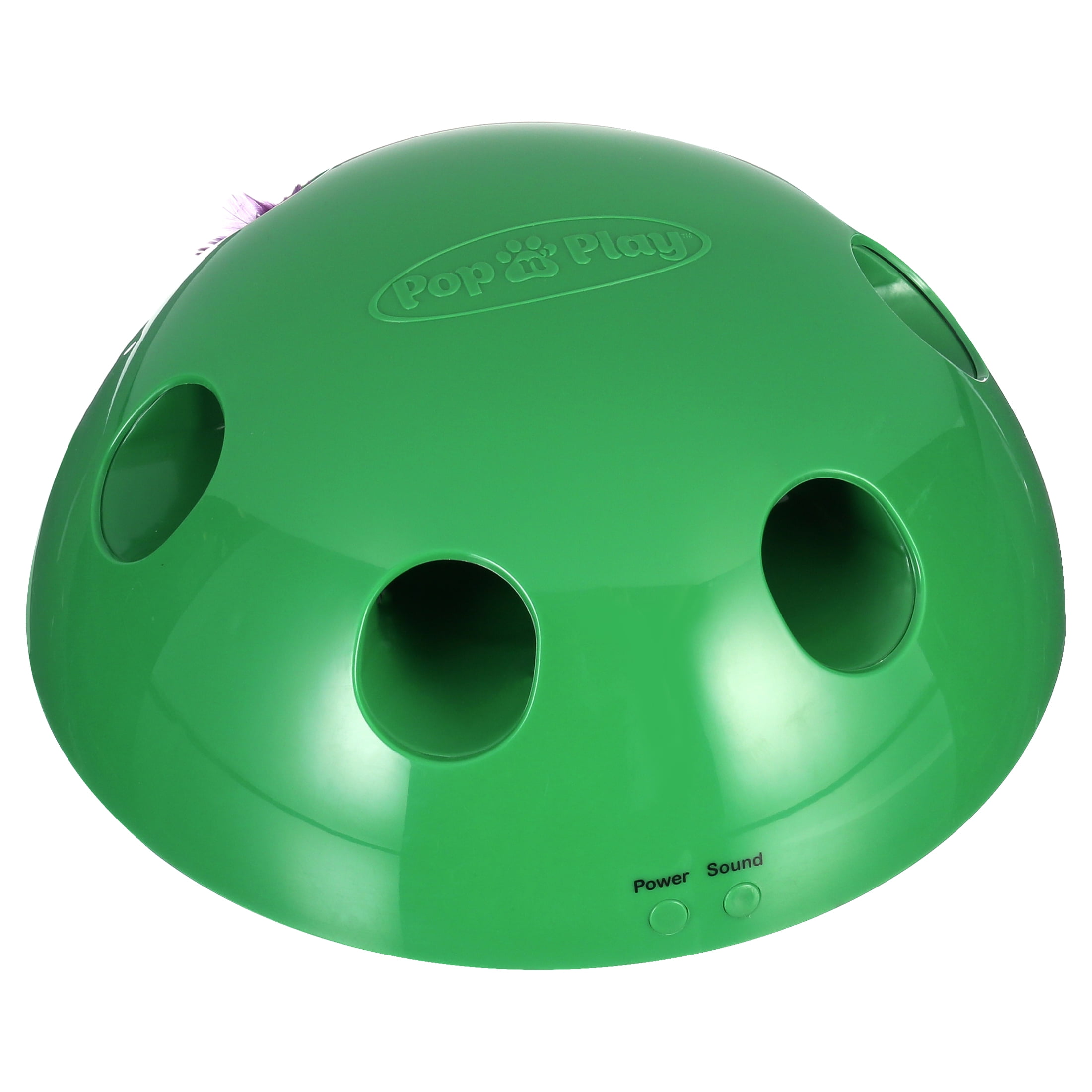 Green Cat Toy Peek-A-Boo Pets Know Best