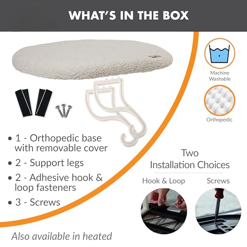 K&H Cat Window Hammock Perch - Fleece