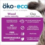 Natural Wood Clumping Cat Litter for Long-Hair Breeds