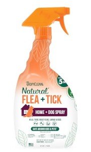 TropiClean Natural Flea Spray - Maximum Strength, 32oz