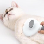 Self-Cleaning Cat Hair Brush for Indoor Cats and Dogs