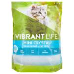 Vibrant Life Mini Crystal Unscented Cat Litter, 8 lb