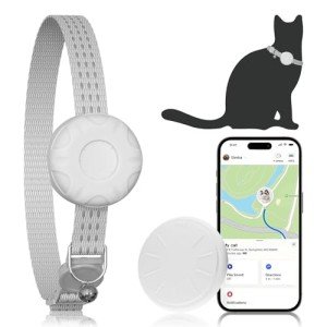 GPS Cat Tracker - Waterproof and Apple Compatible